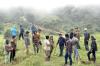 वातावरणमैत्री हरित पालिका बनाउने अभियान अन्तर्गत साकेला गाउँपालिकाद्वारा वडा नम्बर ३ खिदिमास्थित तावाभन्ज्याङ क्षेत्रमा गाउँपालिका अध्यक्ष रवि प्रकाश राईको नेतृत्वमा वृक्षारोपण गरिँदै ।